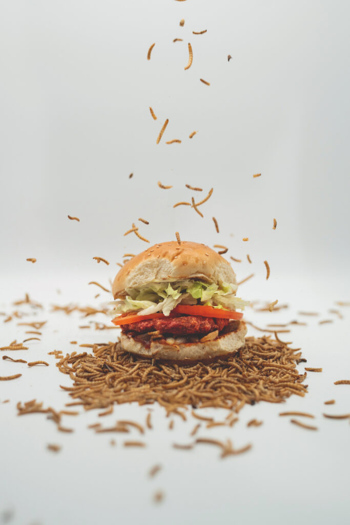 Le Burger "Wormwich".