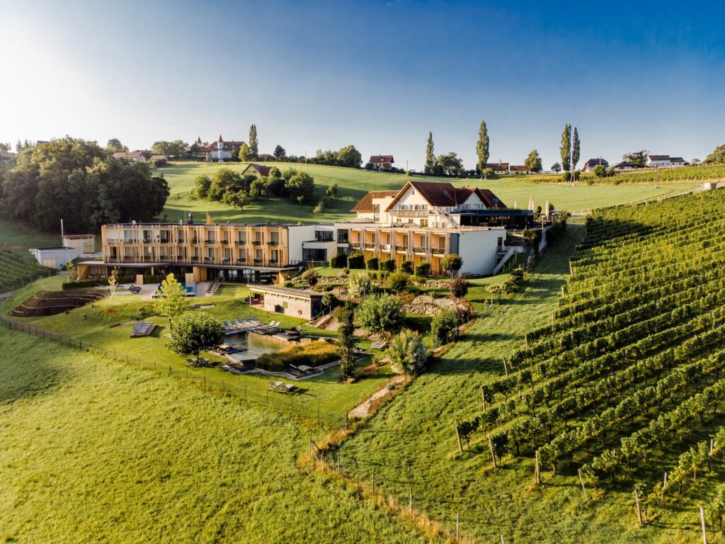 Ratscher Landhaus an der südsteirischen Weinstraße.
