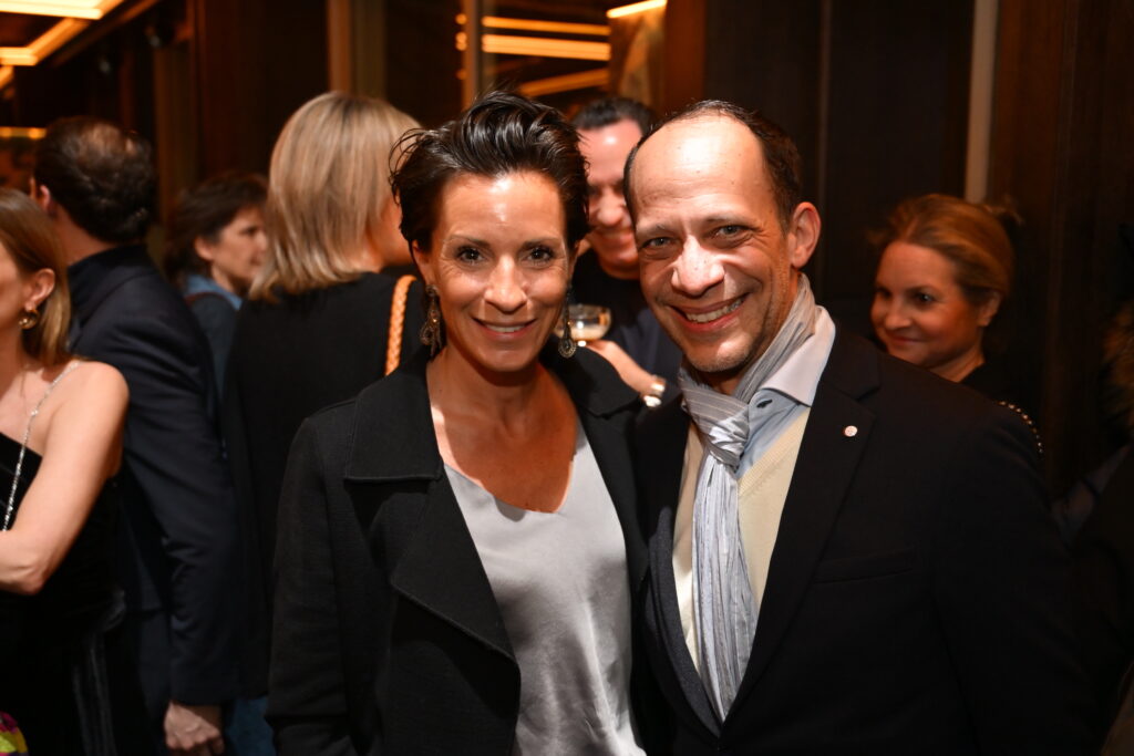 Ursula Arnold und Thomas Bokesz bei der Kleinod am Ring Eröffnung.