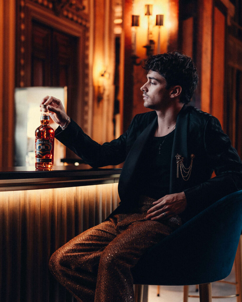 Chivas Regal + Charles LeClerc Kampagne