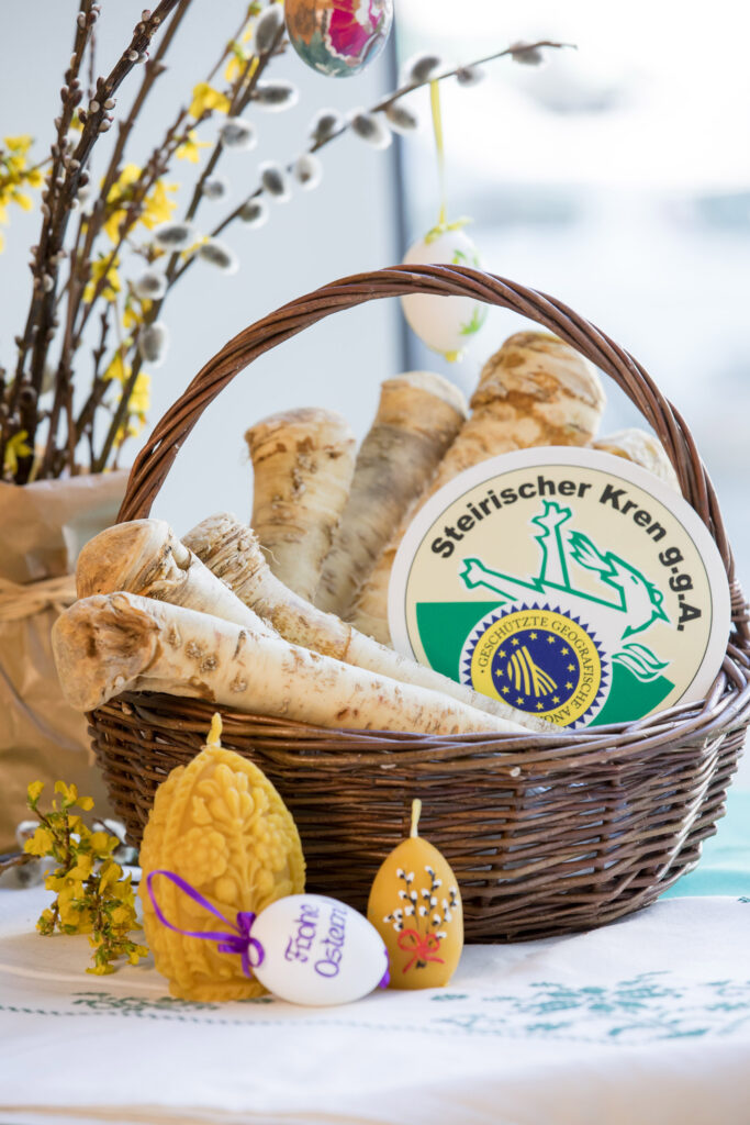 Steirischer Kren am Ostertisch