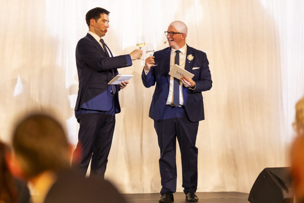 Die Vossen-Geschäftsführer Michael Unger und Marco Talasz